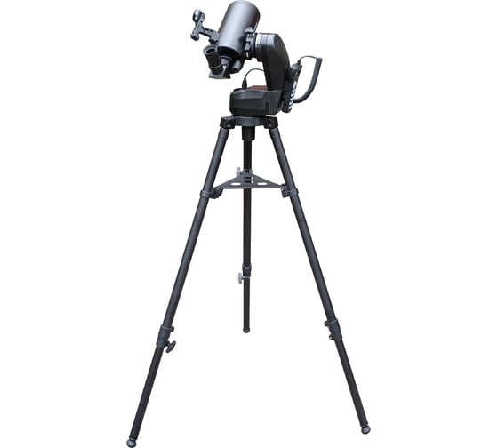 Телескоп Praktica Cruiser 90/1250 GOTO, red dot, стальная тренога, черный 93490125