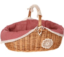 Корзина с ручкой Lefard 40х26х16/28 см 119-228