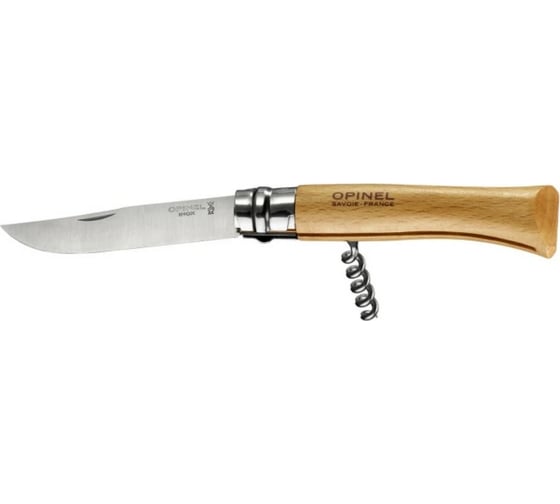 Нож Opinel №10 со штопором 001410