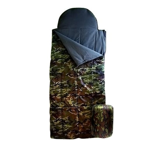 Спальный мешок Фирма АИВ HUNTER standar 75х240 см, 3 слоя, камуфляж 1
