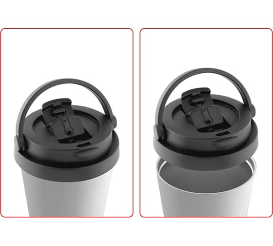 Термокружка из нержавеющей стали ThermoCafe тм TCCM-500KA (MGY) 0.5 л 707093