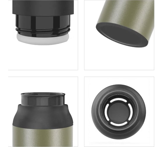 Термос из нержавеющей стали ThermoCafe тм TCSB-800SY(GR) 0.8 л 707130