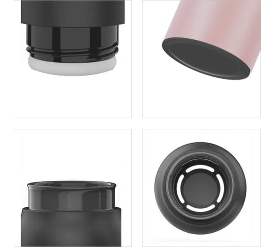 Термос из нержавеющей стали ThermoCafe тм TCSB-600SY(PK) 0.6 л 707161