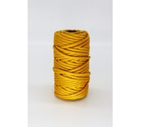 Шнур паракорд полиамидный truEnergy 4 мм, с сердечником, "9 нитей", золотой, бобина 30 м 12752