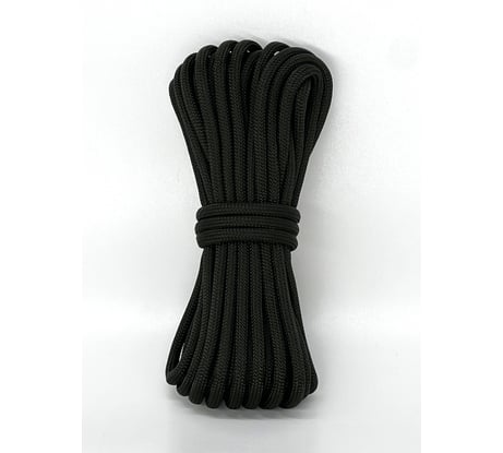 Шнур паракорд полиамидный truEnergy 4 мм, с сердечником, "9 нитей", хаки, моток 5 м 12759