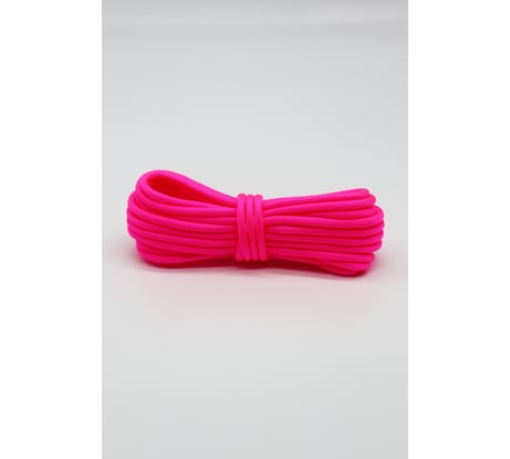 Шнур паракорд полиамидный truEnergy 4 мм, с сердечником, "9 нитей", розовый, моток 5 м 12757