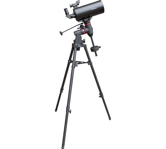 Телескоп PRAKTICA SkyMAK Pro 127, red dot, стальная тренога EQ-4, черный 93912715