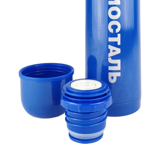 Термос с узкой горловиной BIOSTAL 0.5 л, синий NB-500 С-В