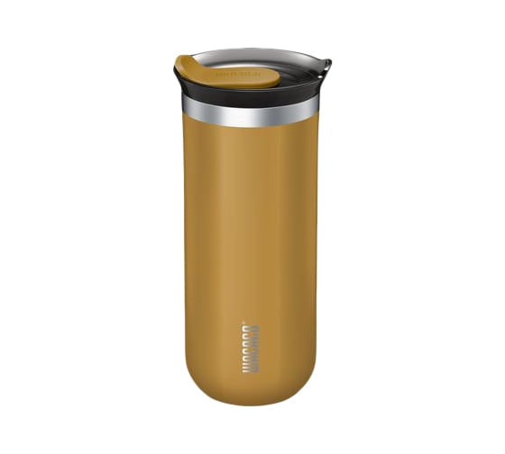 Изотермическая кружка для кофе Wacaco Octaroma с вакуумной изоляцией, цвет Amber Yellow, 435 мл WCCOCTY435