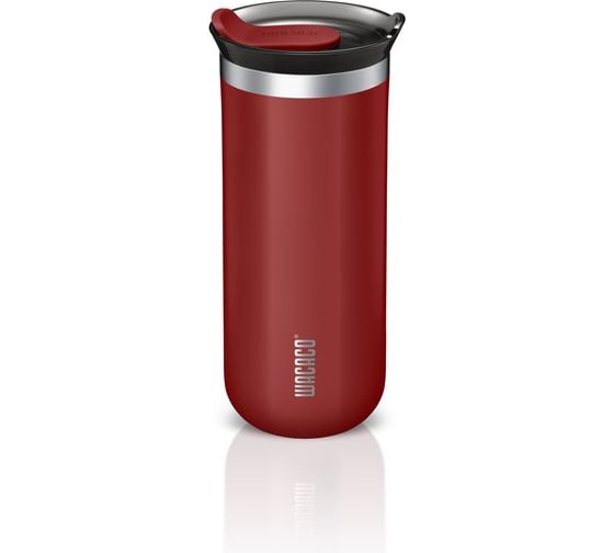 Изотермическая кружка для кофе Wacaco Octaroma с вакуумной изоляцией, цвет Carmine Red, 435 мл WCCOCTR435