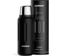 Термос для напитков BOBBER Flask-1000 1 л. с наливными каналами Black Coffee swg