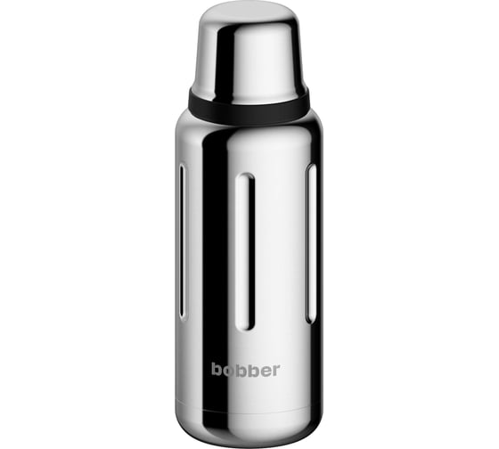 Термос для напитков BOBBER Flask-1000 1 л, с наливными каналами Glossy swg