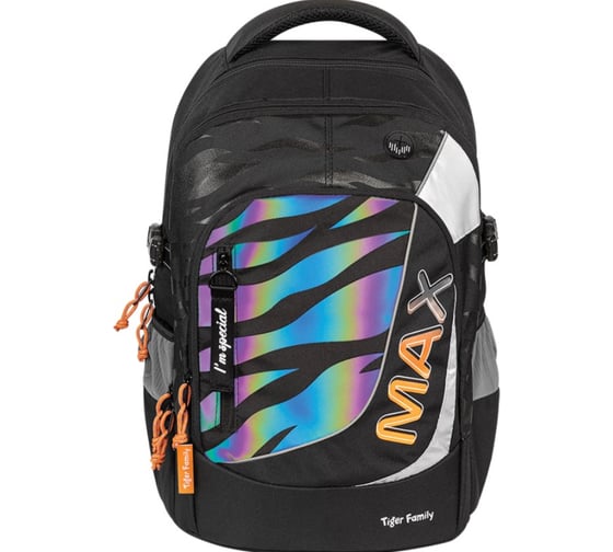 Молодежный рюкзак TIGER FAMILY MAX Dark Flames 270223