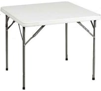 Складной пластиковый стол METMEBEL.RU СТС90\Белый