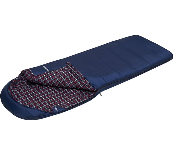 Спальный мешок TREK PLANET Derby Wide Comfort, правая молния, синий 70396-R