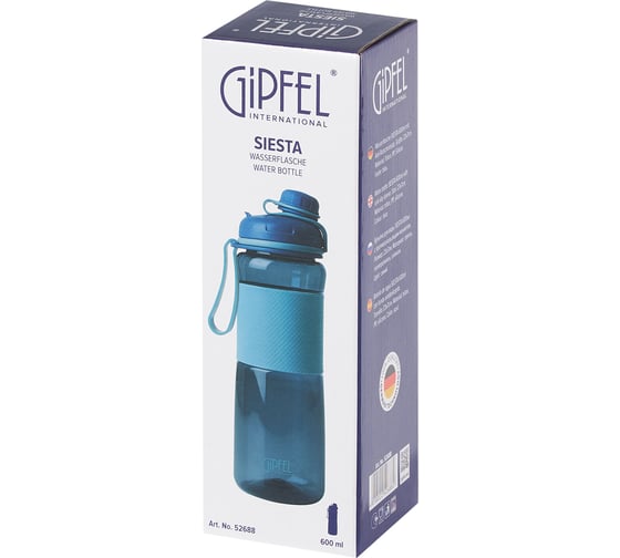 Бутылка для воды Gipfel Siesta 600 мл52688