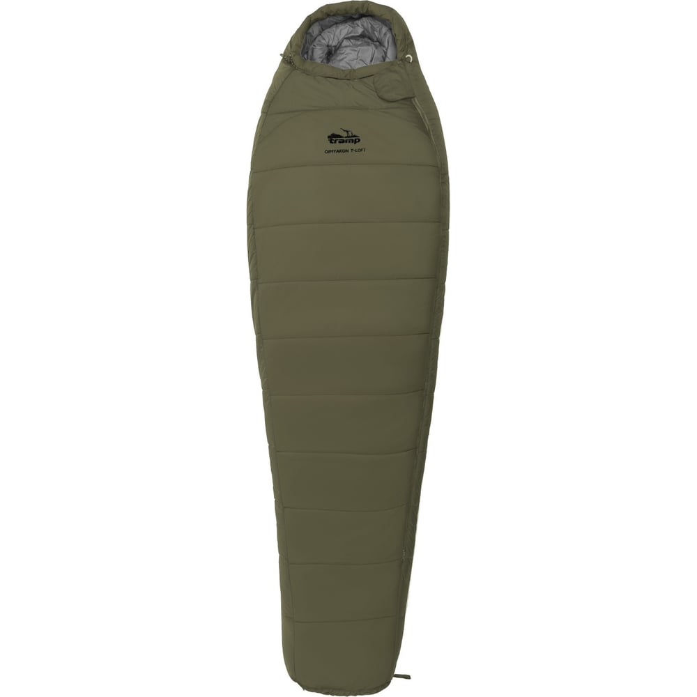 Мешок спальный Tramp Oimyakon T-Loft левый, оливковый TRS-048R2 ...