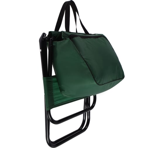 Туристический стул с сумкой Maclay 35x26x60 см, до 60 кг, цвет зеленый 488612