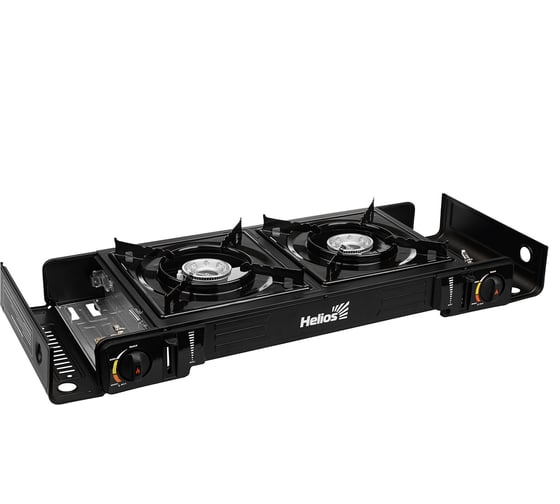 Плита газовая портативная двухконфорочная Helios HS-BDZ-2x155 00000369059