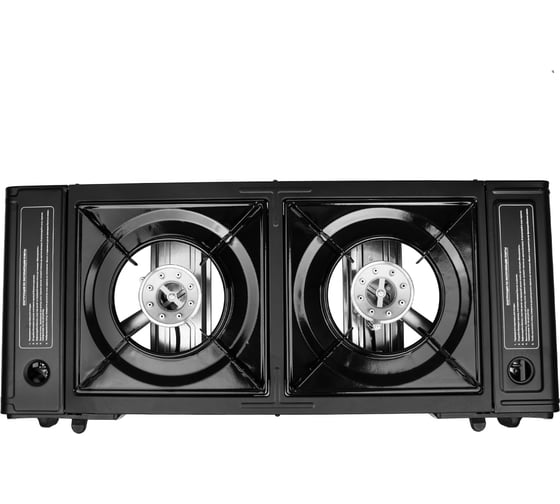 Плита газовая портативная двухконфорочная Helios HS-BDZ-2x155 00000369059