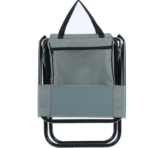 Туристический стул с сумкой Maclay 35x26x60 см, до 60 кг, цвет серый 5429660