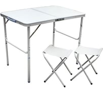 Набор мебели Maclay, 2 стула, туристической стол, цвет белый 638211