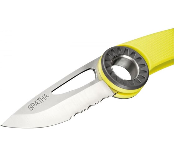 Нож с отверстием под карабин Petzl S92AY