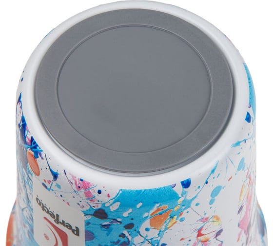 Термокружка PERFECTO LINEA 450 мл, нержавеющая сталь, bright splash, серия 3D 27-450102