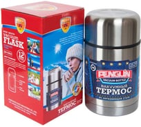 Стальной термос с широким горлом Penguin 0.75 л ВК-106А
