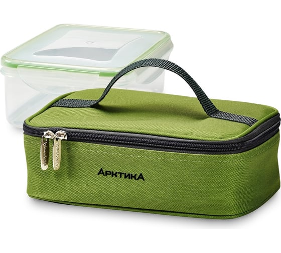 Ланч-сумка с контейнером и приборами Арктика, 2 л, зелёная 020-2000-1-GN 1
