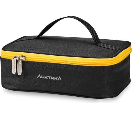Ланч-сумка с контейнером и приборами Арктика черная, 2 л 020-2000-2BK
