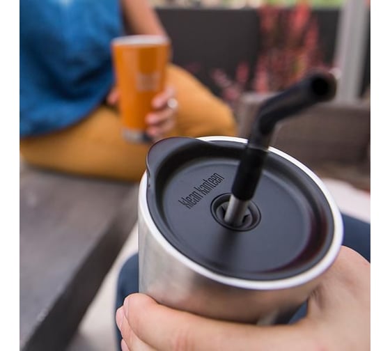Термостакан Klean Kanteen Tumbler 16oz, 473 мл, с трубочкой Emerald Bay 1005728