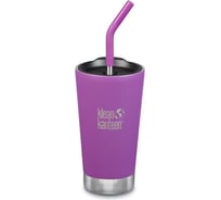 Термостакан Klean Kanteen Tumbler 16oz, 473 мл, с трубочкой Berry Bright 1005729