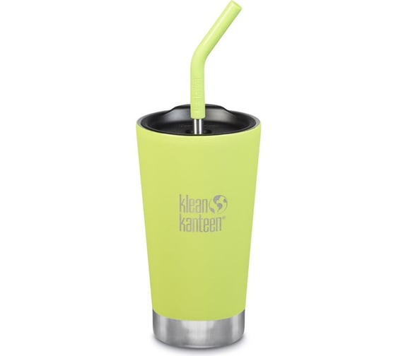 Термостакан Klean Kanteen Tumbler 16oz, 473 мл, с трубочкой Juicy Pear 1005727