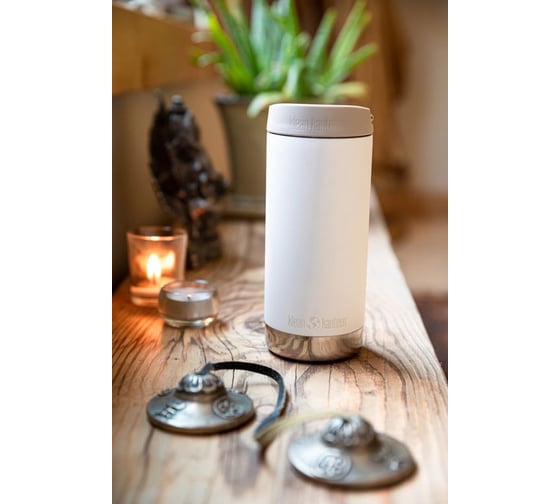 Термокружка Klean Kanteen TKWide Cafe Cap 12oz, 355 мл, Tofu 1008307