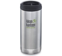 Термокружка Klean Kanteen TKWide Cafe Cap 12oz, 355 мл, Brushed Stainless 1005737