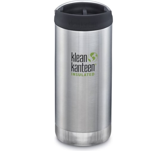 Термокружка Klean Kanteen TKWide Cafe Cap 12oz, 355 мл, Brushed Stainless 1005737
