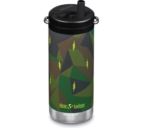 Термокружка Klean Kanteen TKWide Twist Cap 12oz, 355 мл, Electric Camo 1008311