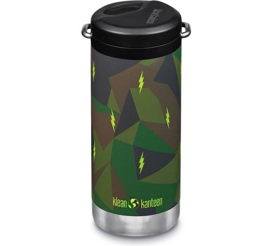 Термокружка Klean Kanteen TKWide Twist Cap 12oz, 355 мл, Electric Camo 1008311