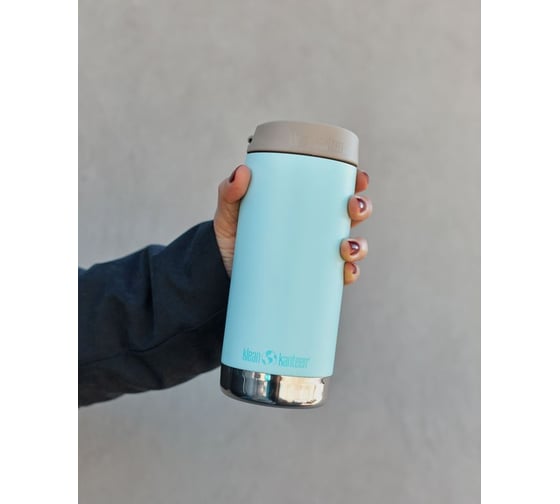 Термокружка Klean Kanteen TKWide Twist Cap 12oz, 355 мл, Blue Tint 1008309
