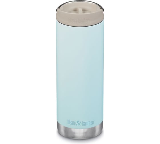 Термокружка Klean Kanteen TKWide Cafe Cap 16oz, 473 мл, Blue Tint 1008317 1