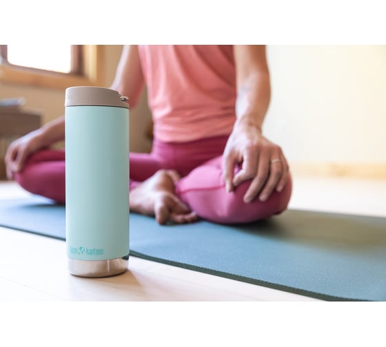 Термокружка Klean Kanteen TKWide Cafe Cap 16oz, 473 мл, Blue Tint 1008317