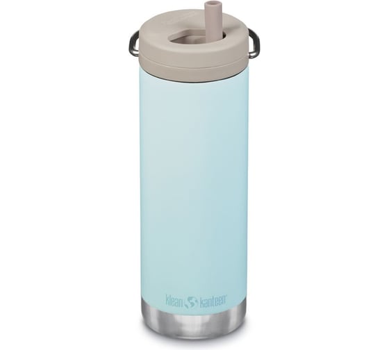 Термокружка Klean Kanteen TKWide Twist Cap 16oz, 473 мл, Blue Tint 1008320 1
