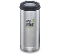 Термокружка Klean Kanteen TKWide Loop Cap 12oz, 355 мл, Brushed Stainless 1005736