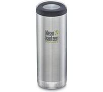 Термокружка Klean Kanteen TKWide Loop Cap 16oz, 473 мл, Brushed Stainless 1005745