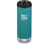 Термокружка Klean Kanteen TKWide Cafe Cap 16oz, 473 мл, Emerald Bay 1005751