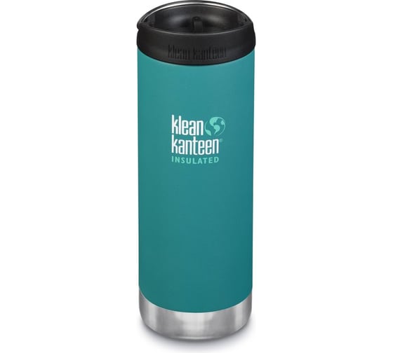 Термокружка Klean Kanteen TKWide Cafe Cap 16oz, 473 мл, Emerald Bay 1005751