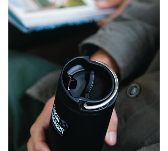 Термокружка Klean Kanteen TKWide Cafe Cap 16oz, 473 мл, Emerald Bay 1005751