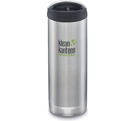 Термокружка Klean Kanteen TKWide Cafe Cap 16oz, 473 мл, Brushed Stainless 1005746