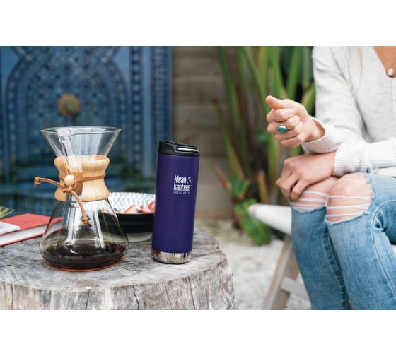 Термокружка Klean Kanteen TKWide Cafe Cap 16oz, 473 мл, Kalamata 1005748